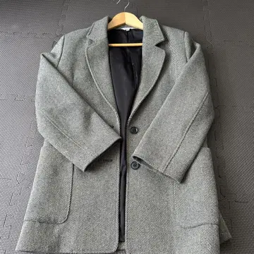 MOUSSY 그레이 체스터 코트 F