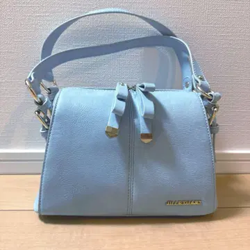 [블루] 질스튜어트 리본 노트 숄더백