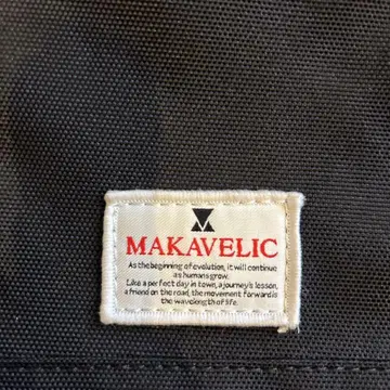 MAKAVELIC 블랙 숄더백 사코슈