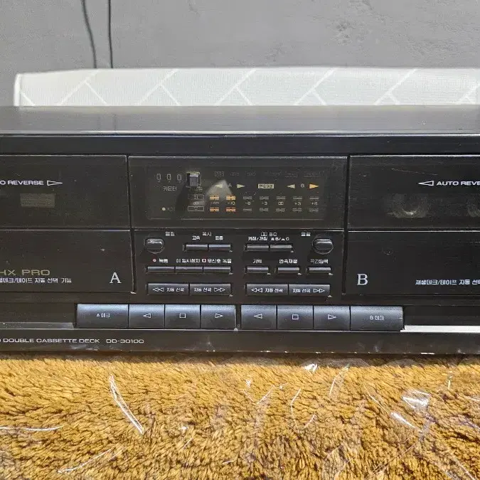 음질최상 인켈 더블카세트데크 DD-3010C