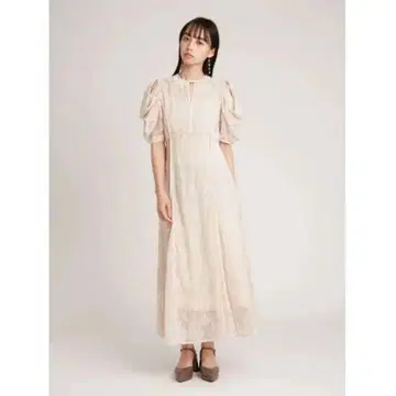 SNIDEL/스나이델 오팔 오픈 숄더 드레스 원피스