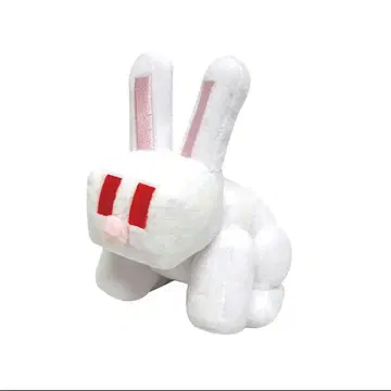 [ 새상품급 ] Minecraft 화이트 토끼 봉제 인형