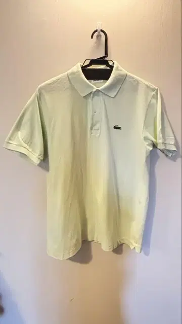 Lacoste 피케 셔츠 연한 그린