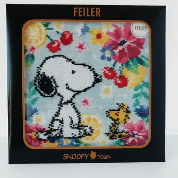 FEILER 페이 스누피 후르츠&플라워