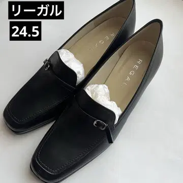 리갈 REGAL 가죽 신발 로퍼 펌프스 검정 블랙 포멀