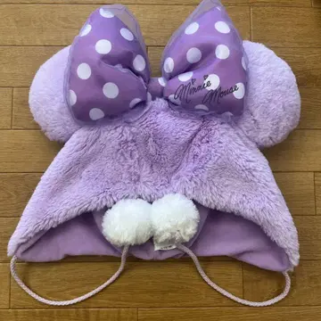 미니 보라색 팬 캡