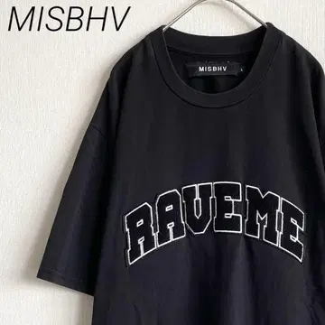 MISBHV 티셔츠 반팔 크루넥 빅사이즈 루즈핏 스트릿 면 소재
