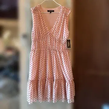 Juicy Couture 튤 도트 무늬 원피스