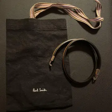 [미사용 새상품] Paul Smith 컬러 팔찌