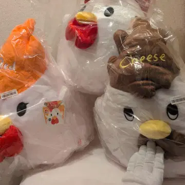 봉제 인형 가라아게군 레귤러 레드 치즈 3개 세트 약 40cm