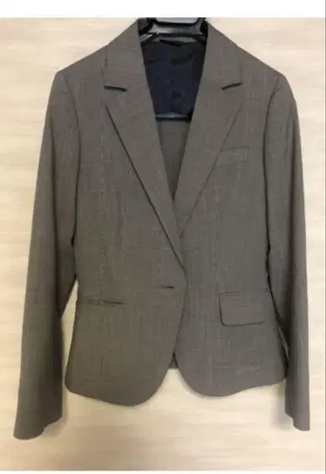 THE SUIT COMPANY 체크 무늬 비즈니스 자켓 38