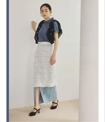 JANE SMITH/제인 스미스 LACE SCARF 스카프
