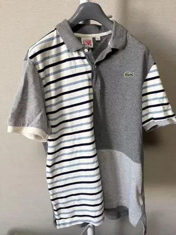 LACOSTE 피케 셔츠 그레이 M