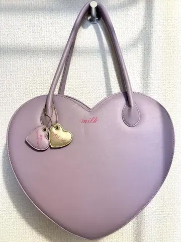 MILK 40주년 Anniversary 하트 백 라벤더