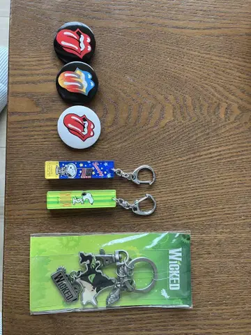 위키드 스누피 키링 세트