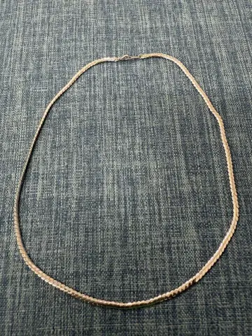 925 실버 트위스트 체인 목걸이 약 45cm