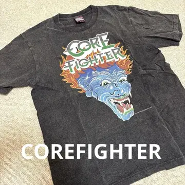 CORE FIGHTER T셔츠 다크 그레이