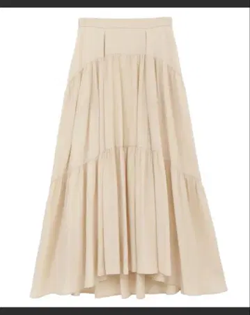 CLANE / CURVE LINE TIERED SKIRT