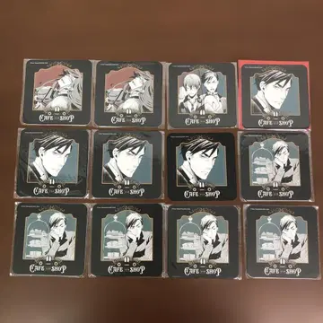 흑집사 비터 래빗 카페 코스터 디데리히 그렐 12개