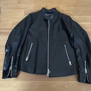 UNITED ARROWS GREEN LABEL 소가죽 라이더 S 사이즈