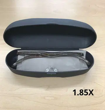 미사용 새상품 하즈키 루페 라지 1.85X 브라운