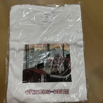 오란츄 토끼 티셔츠 화이트