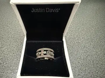 Justin Davis 크라운 크로스 반지 9호