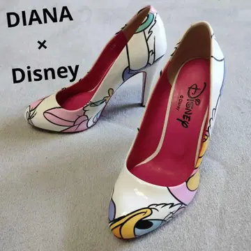 DIANA x Disney 콜라보 펌프스 데이지 하이힐 22.5cm