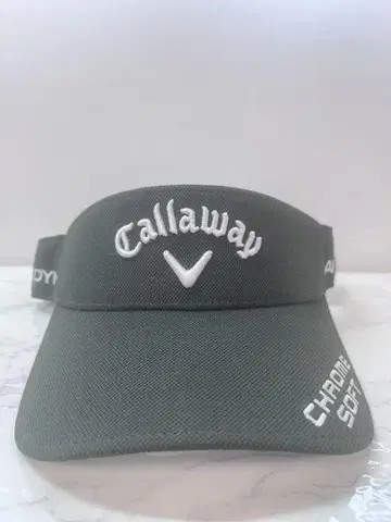 [레어] Callaway Chrome Soft 바이저 모스그린