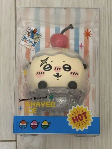 치이카와 MINISO 중국 한정판 폭염의 여름 빙수 파르페 피규어 랏코