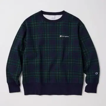 Champion 체크 무늬 트레이닝복