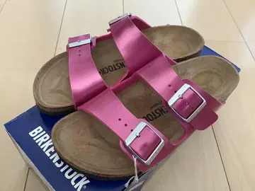 버켄스탁 애리조나 BS 메탈릭 핑크 36 새상품