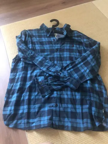 L.L.Bean 체크 무늬 플란넬 셔츠 L-REG