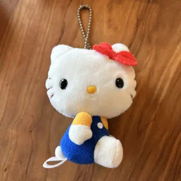 [레어] 헤이세이 레트로 헬로키티 봉제 인형 스트랩
