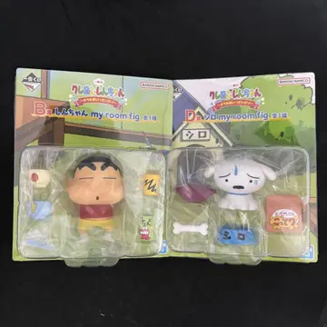 2 짱구는 못말려 제일복권 B상 D상 짱구 흰둥이 피규어