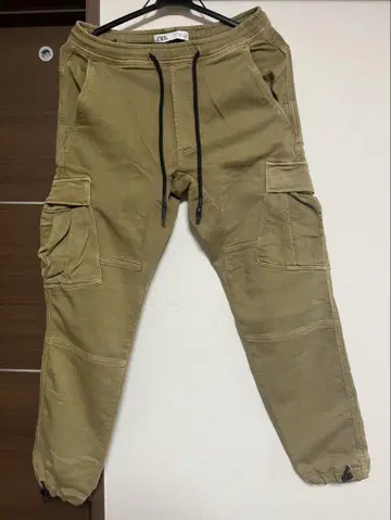 ZARA 워크 팬츠 카키 USA S