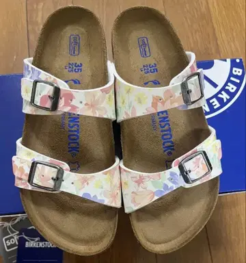 Birkenstock 플라워 프린트 샌들 35