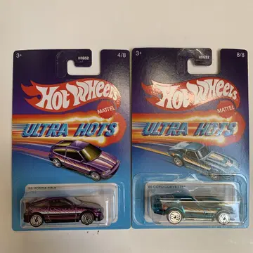 핫휠 울트라핫 HONDA CR-X와 COPO CORVETTE