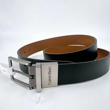캘빈클라인 벨트 CK 로고 스무스 가죽 블랙 L 사이즈