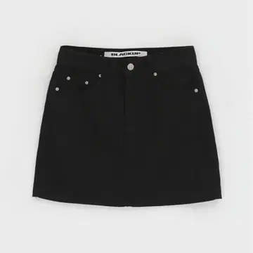 BLACKUP 미니 스커트 블랙