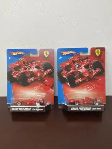 Hot Wheels FERRARI F2007 Kimi&Massa 세트