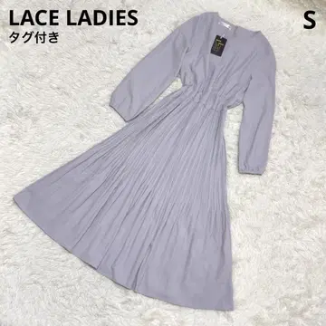 [택 포함 새 상품] LACE LADIES 원피스 롱 플리츠