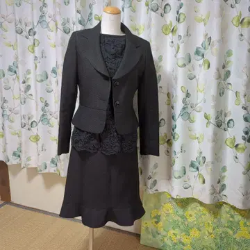블랙 정장 레이스 상의 포함