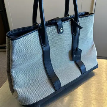 BARNEYS NEWYORK 토트백 블랙/화이트