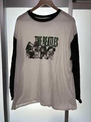 BEATLES 롱T 래글런풍