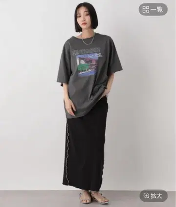 [ 새상품급 ] 컷 메로우 타이트 스커트