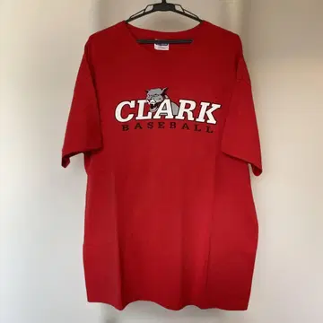 Hanes Clark University Cougars 티셔츠 00s