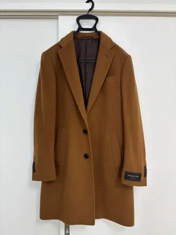 UNITED ARROWS 남성용 캐시미어 블렌드 코트 카멜