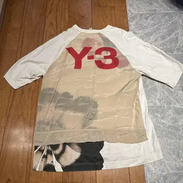 Y-3 그래픽 프린트 티셔츠 반팔