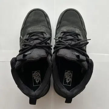 VANS 하이컷 스니커즈 블랙 WATER TECH 대응